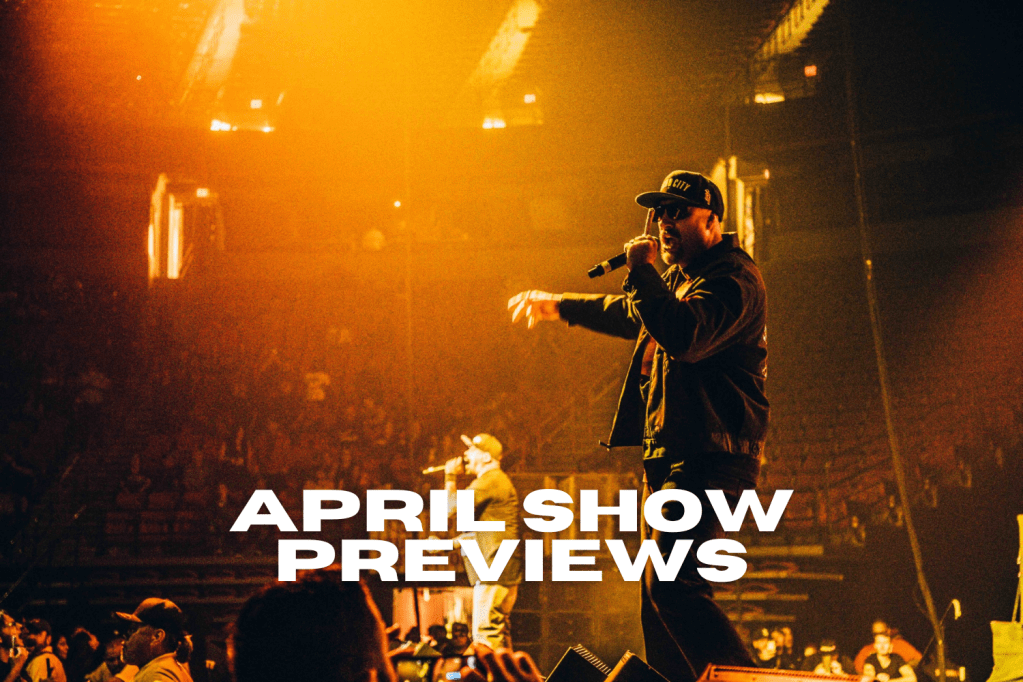 April NJ shows&nbsp;preview