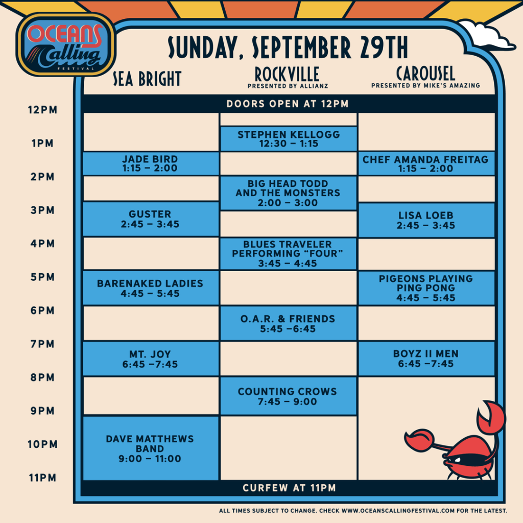 Oceans Calling reveal 2024&nbsp;schedules