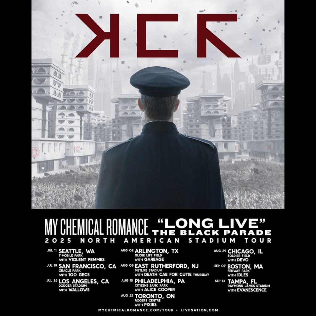 My Chemical Romance announces show at MetLife&nbsp;Stadium