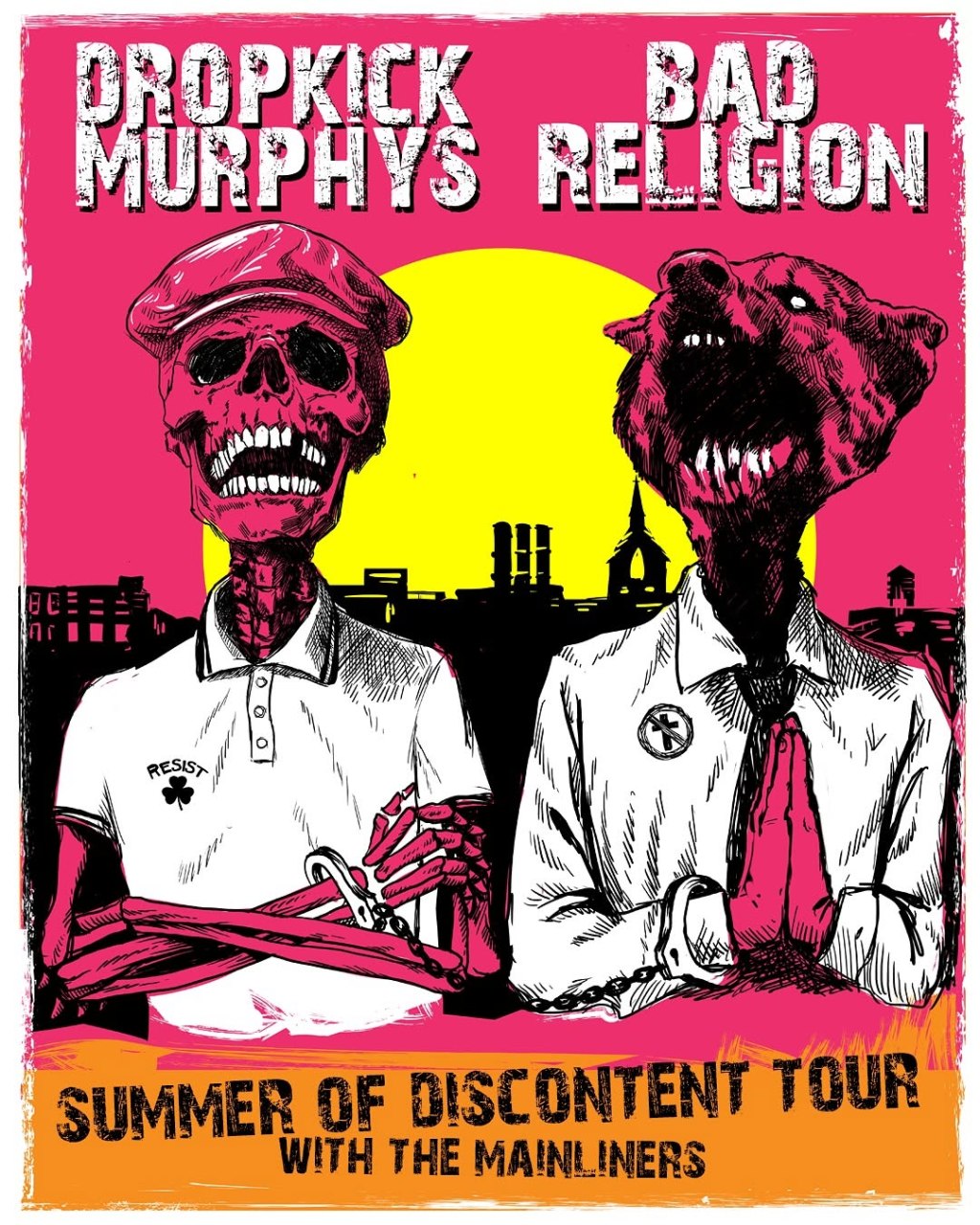 Dropkick Murphys and Bad Religion announce co-headline summer tour with two stops in&nbsp;NJ