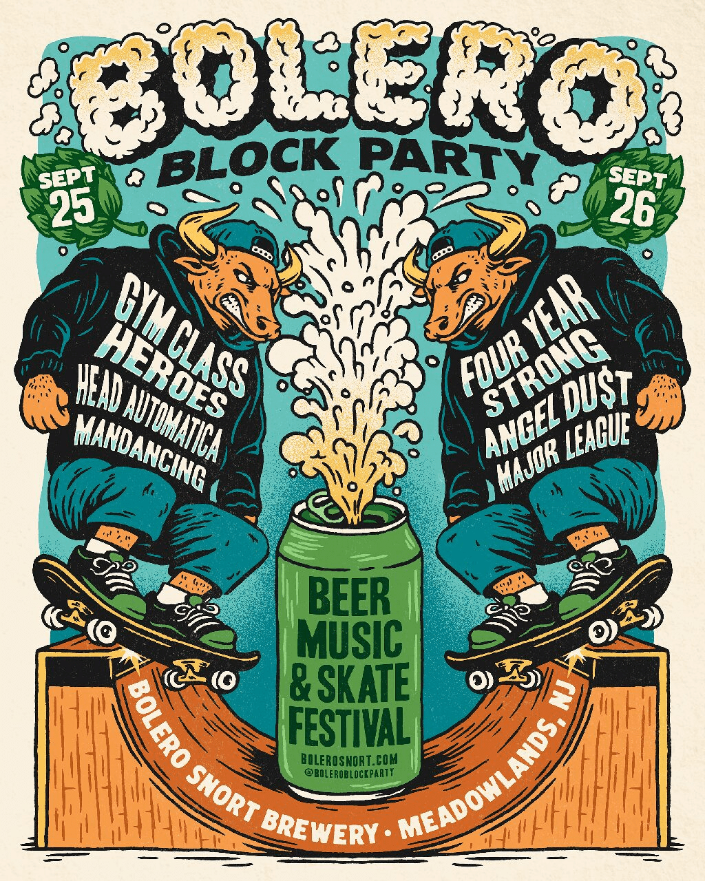 Gym Class Heroes, Four Year Strong to headline beer and skate festival in the Meadowlands